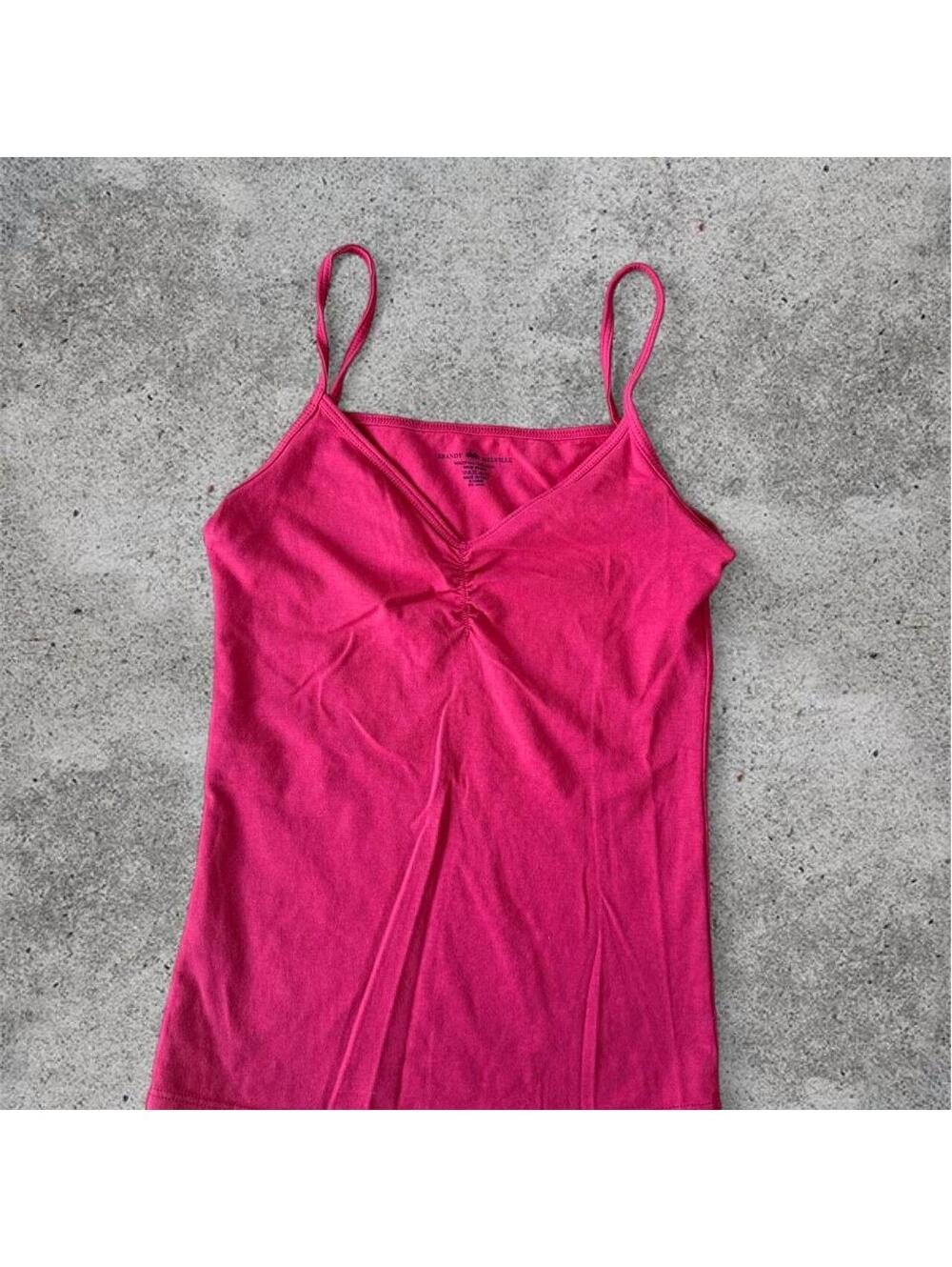 Brandy Melville red Archie tank